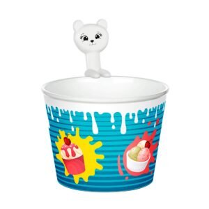 SET DE 4 COPAS DE HELADO