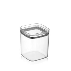 BOX DE ALMACENAMIENTO CUADRADO APILABLES 1 LT