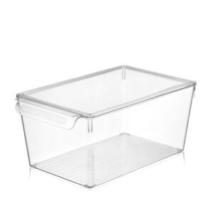 ORGANIZADOR DE NEVERA CON TAPA 9 LT