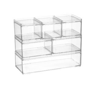 SET DE RECIPIENTES MODULAR 6 PIEZAS