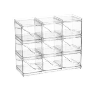 SET DE RECIPIENTES PARA ESPECIAS 6 PIEZAS CON CUCHARA